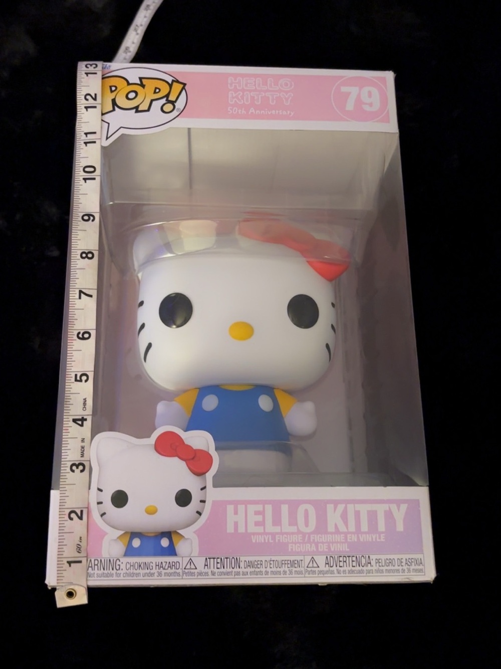 JUMBO!! Funko Hello Kitty Vinyl Figure - White, Blue & Pink